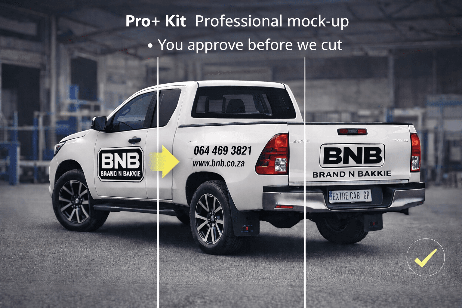Pro+ Design & Approval Package example